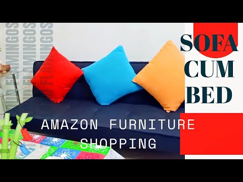 Amazon Sofa cum Bed Unboxing & Review | Affordable Space Saving Ideas for Home