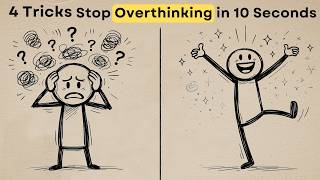 4 Brain Tricks That Stop Overthinking in 10 Seconds
