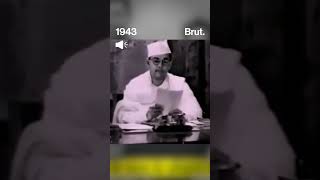 Subhas Chandra Bose's 1943 call for India's freedom. 🎥: Indian National Congress 🔉: Prasar Bharati