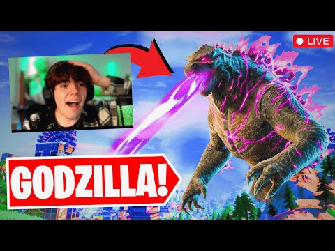 🔴 *NEW* GODZILLA CUSTOMS! | #shorts #fortnite #epicpartner #customs