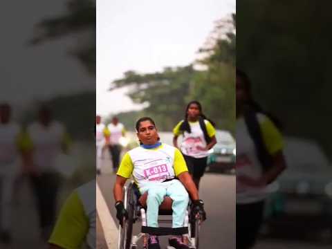 Run for wheels marathon | coimbatore highlights #marathon #wheelchairsport #running #sports