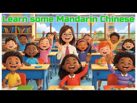 Learn Mandarin with Fun! 🎶 Easy Words & Phrases for Kids!