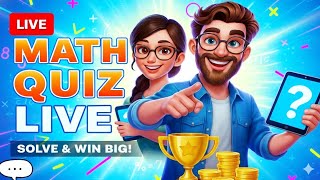 🔴 LIVE MATH IQ TEST – Only 10% Can Solve This 😳