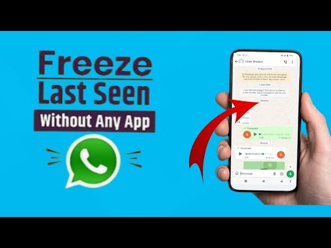 How to Freeze Least seen on WhatsApp without Ani App WhatsApp per last seen Freezer kaise kare
