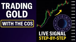 Live Gold Trade Using Cosmic Alignment Blueprint | 90% Accurate Signal Explained Step-by-Step