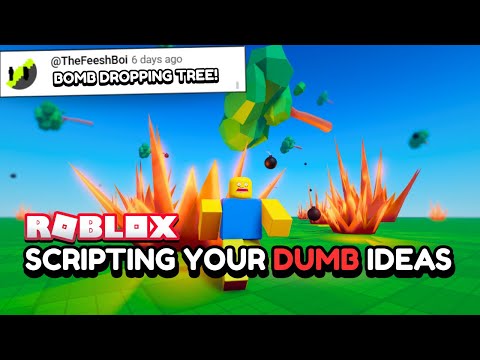 Scripting Your DUMB Ideas in Roblox(Bad Ideas)😦