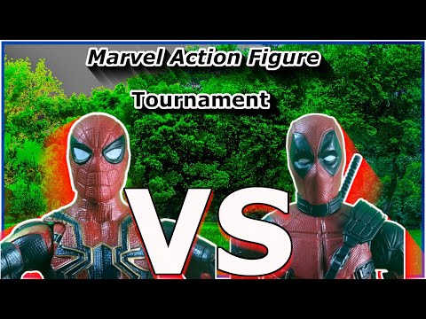 Deadpool VS Spider-Man Marvel Action Figure Tournament