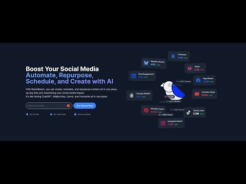 RobinReach Review: Manage Social Media With AI | Buffer - Hootsuite Alternative | AppSumo
