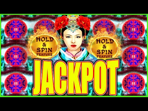 She Told Me To Continue Playing & This HUGE JACKPOT Happened! Autumn Moon Dragon Link Slot