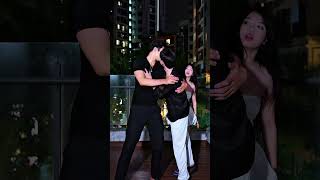 What a surprise #trinhhyy #couplegoals #giaitri #couple #dance #comedy #cute