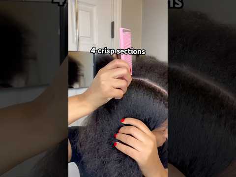 Neat styles start with neat parts! #hair #atlanta #parts #asmr