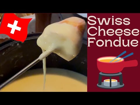 Classic Swiss Cheese Fondue Delight