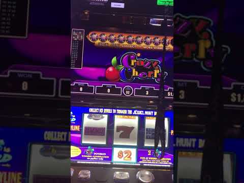 Crazy Cherry VGT, max bet, #choctawcasino #choctawdurant