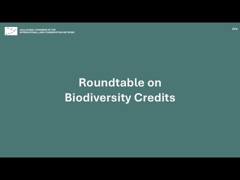 CF4: Roundtable on Biodiversity Credits