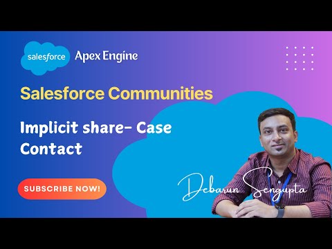 Salesforce Case Contact Implicit share in Communities