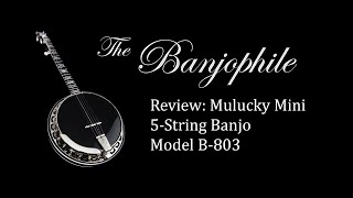 Review: Mulucky Mini 5-String Banjo (Model B803)
