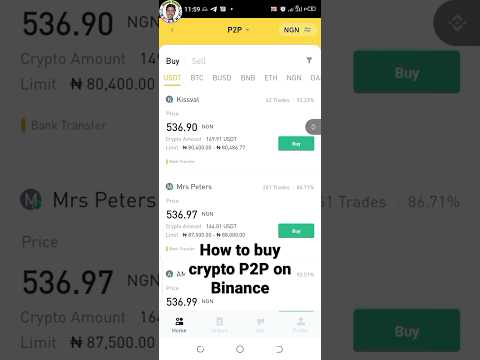 How to buy crypto from P2P in Binance #p2p #binance #adsterra #buy #crypto #coin #earning #trick