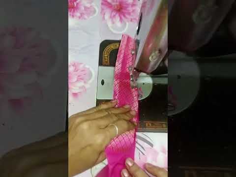 Beautiful model blouse designer sleeve cutting and stitching #shorts #fashion #poojasktutorials