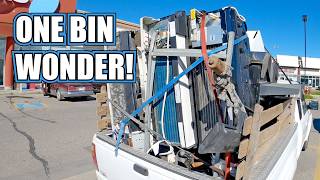 Dumpster Diving Street Scrapping - One Bin Made This Run Legendary!