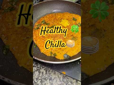 Toddlers ke liye super soft, healthy & quick breakfast chilla 🥕 💛#SwinkyBites #toddlers