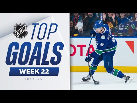 Best NHL Goals of Week 22 | 2024-25 Highlights