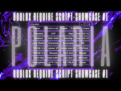 Roblox Require Script Showcase #1 | Polaria Hub
