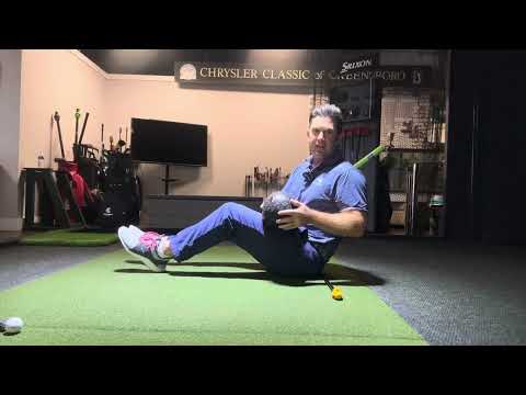 Golf Specific Exercises: Seated Med Ball