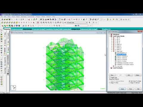 STAAD Pro Tutorials - Dead Load & Live Load Analysis of a G+4 Residential Building Part-4 (Day 68 )