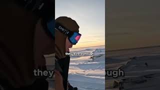 Mining for gold in the Arctic #outdoorboys #camping #survival #goldmining #arctic #underwatermining