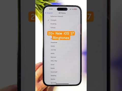 Have you heard of the 20+ New iOS 17 Ringtones?