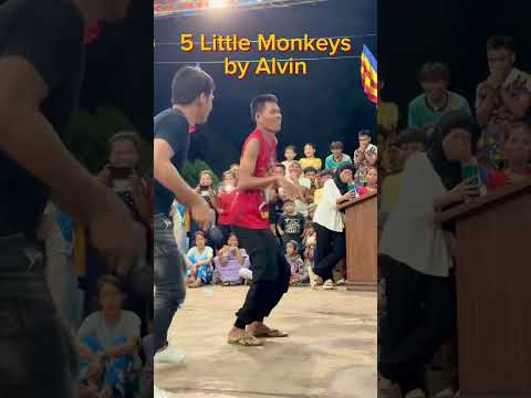 5 LITTLE MONKEYS by ALVIN (Live) NAKAKAALIW ‼️