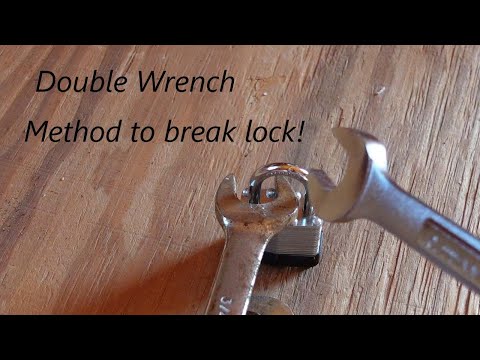 Pick lock using the double wrench method! EASIEST METHOD!