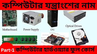 Computer Tools Name With Picture, Computer parts name List bangla. Basic Parts of Computer Hardware