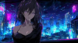 Cyberpunk Darkwave | Neon Reflections | Edgy Nighttime Aesthetic
