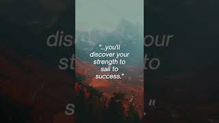 In the storm of challenges...#shorts  #like #quickquotes