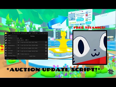 [AUCTION UPDATE] UPDATED PET SIM X SCRIPT! AUTOFARM + EGG OPENER + FREE GAMEPASSES + FREE HUGES!
