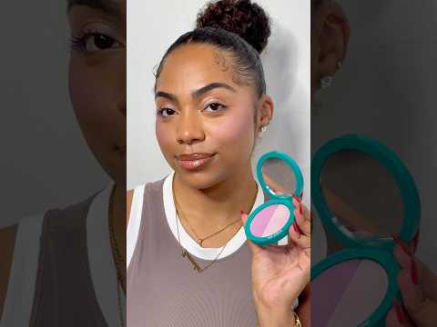 loving this highlighter/blush combo from #thrivecausemetics #makeup #cleanbeauty #veganbeauty #glam