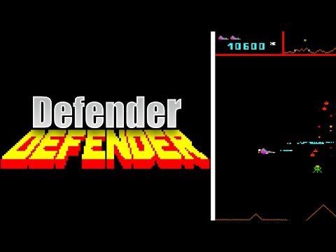 Defender 1980 - Retro / Classic Arcade Gameplay