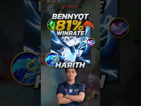 TNC Bennyqt Harith 81% Winrate Build! #mobilelegends #mlbb #gaming #mlbbgoldenmonth