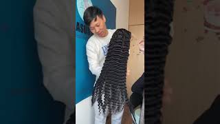 Hd lace frontal wig 180density 30inch. So beautiful top quality hair