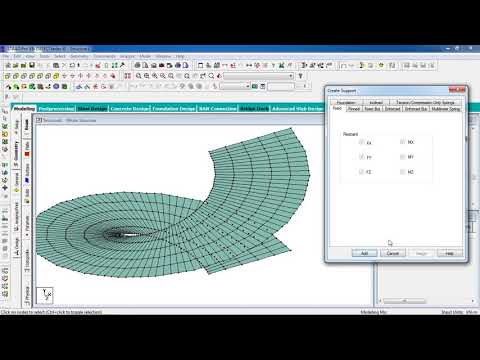 Day 21STAAD Pro Tutorials   Analysis & Design of RCC Sprial Staircase With Details  D