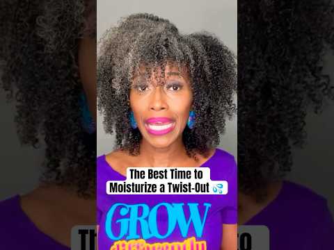 Two Strand Twist Out Maintenace Tip #naturalhair #naturalhairstyles #moisturizer