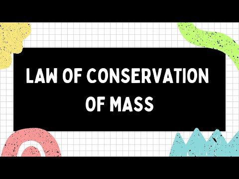 Law of conservation of mass l Chemistry