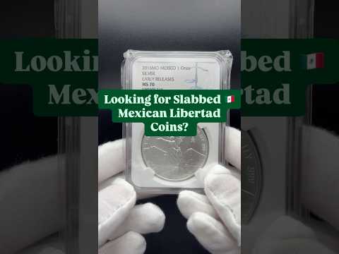 We have slabbed and unslabbed Mexican Libertad coins #fyp #mexicansilvercoins #Mexicanlibertad #ebay