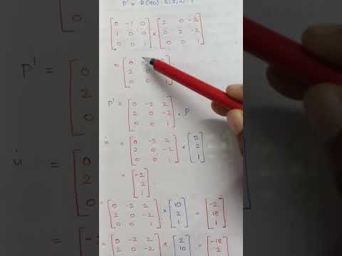 2D transformation problem