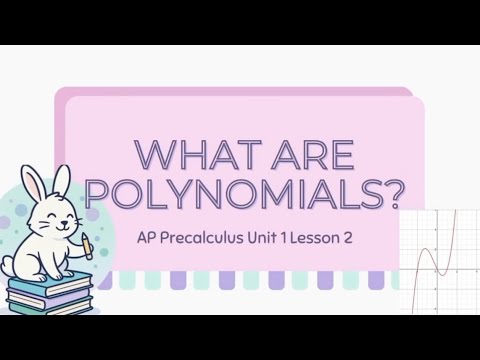 What Are Polynomials & Complex Roots | AP Precalculus 1.4–1.5