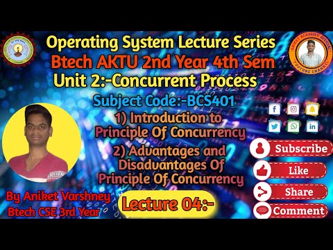 !!🔥🔥Operating System(OS) Unit:-2 Video Lecture:-4 CSE/IT BCS401 Btech AKTU 2nd Year 4th Sem🔥🔥!!