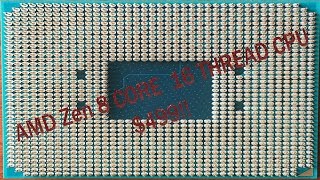AMD zen 8 core cpu $499! the end of the I7?
