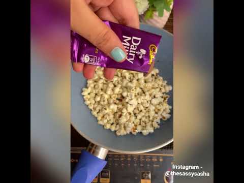 Cadbury Popcorn| Chocolate popcorn | popcorn #popcorn #cadburypopcorn #shorts