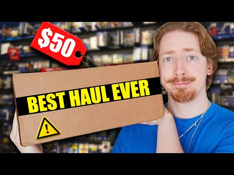 I Got ALL THIS For $50?! - MASSIVE Game Pickups